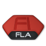 Adobe Flash FLA v2 Icon 96x96 png